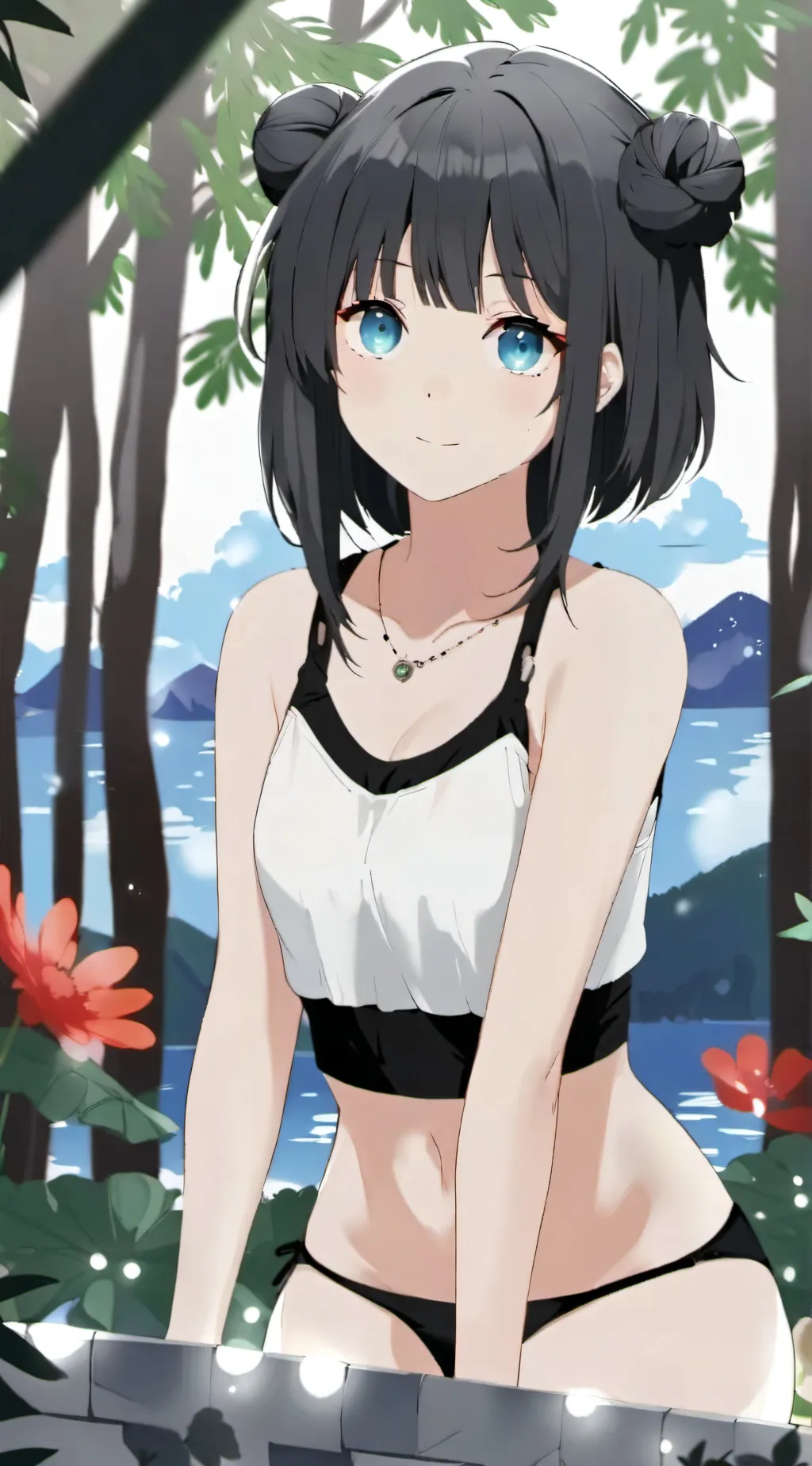 ai character: ai girlfriend  background