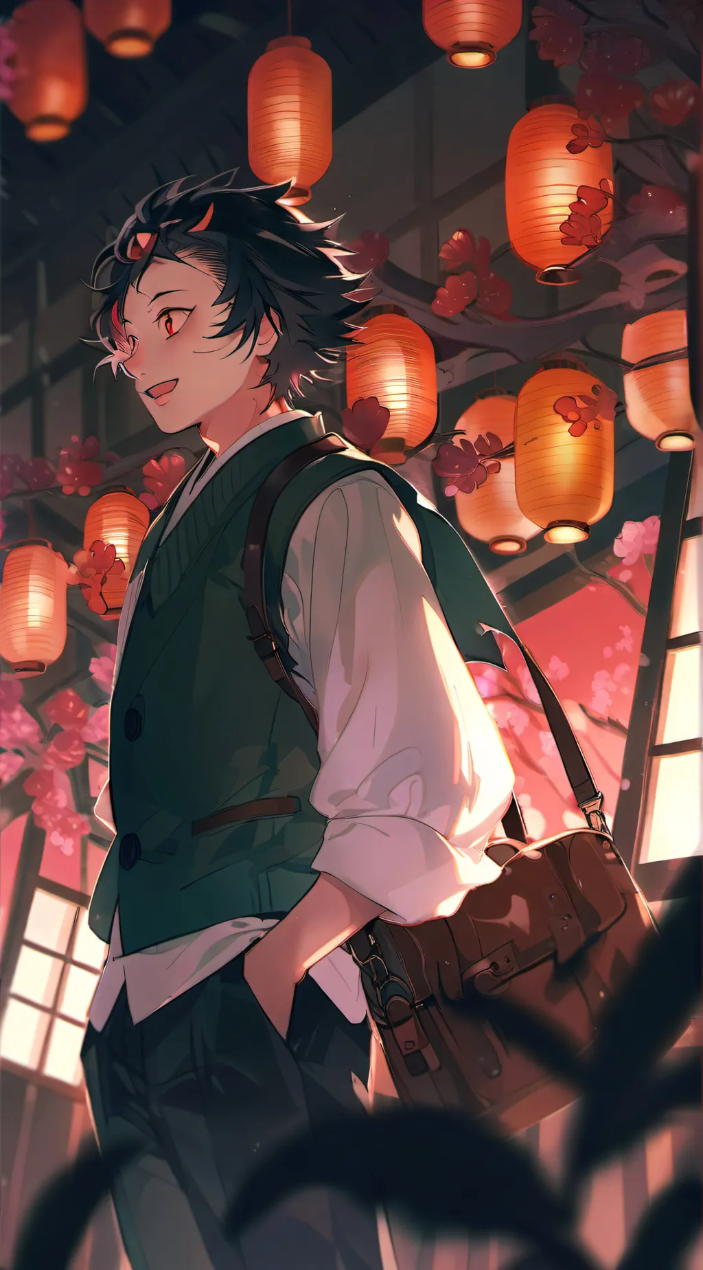 ai character: leo background