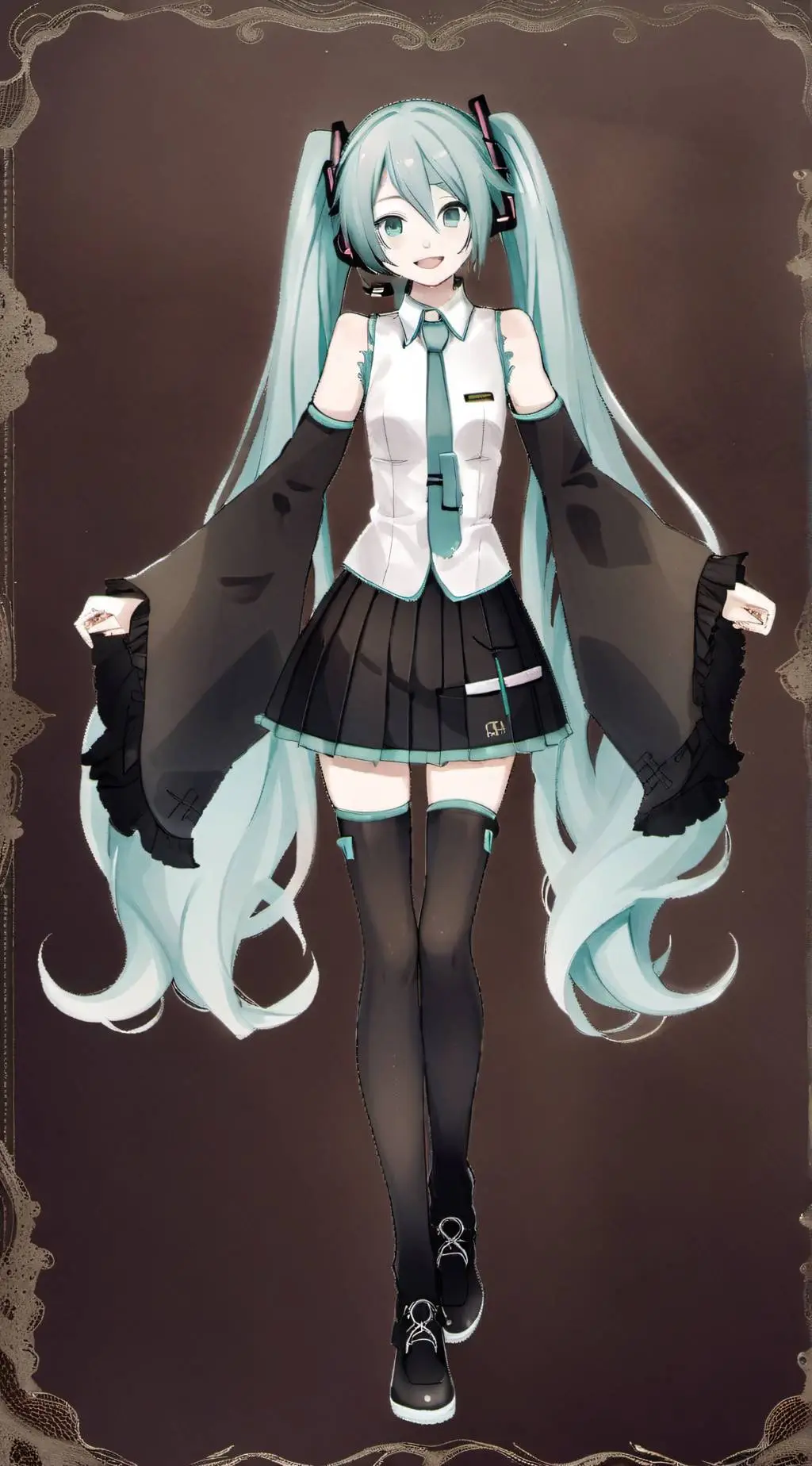 ai character: Vocaloids background