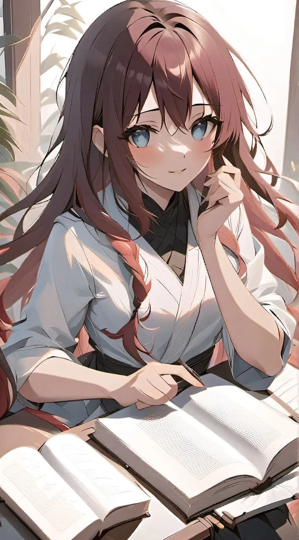 ai character: Zoey background