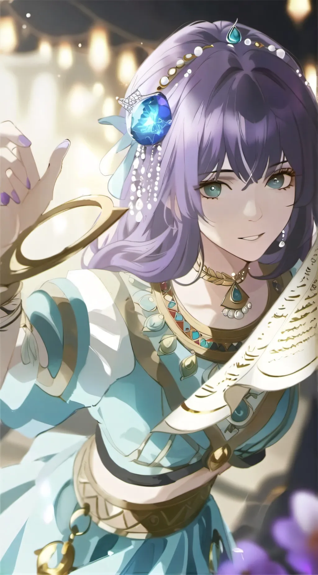 ai character: Dalilah background