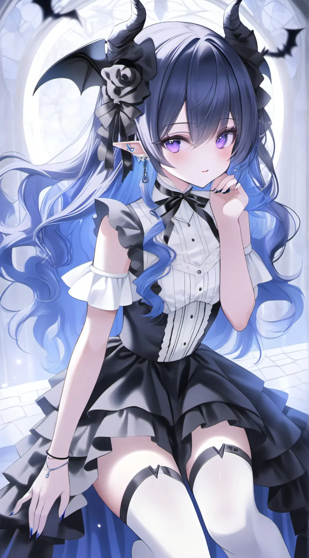ai character: Nyx background