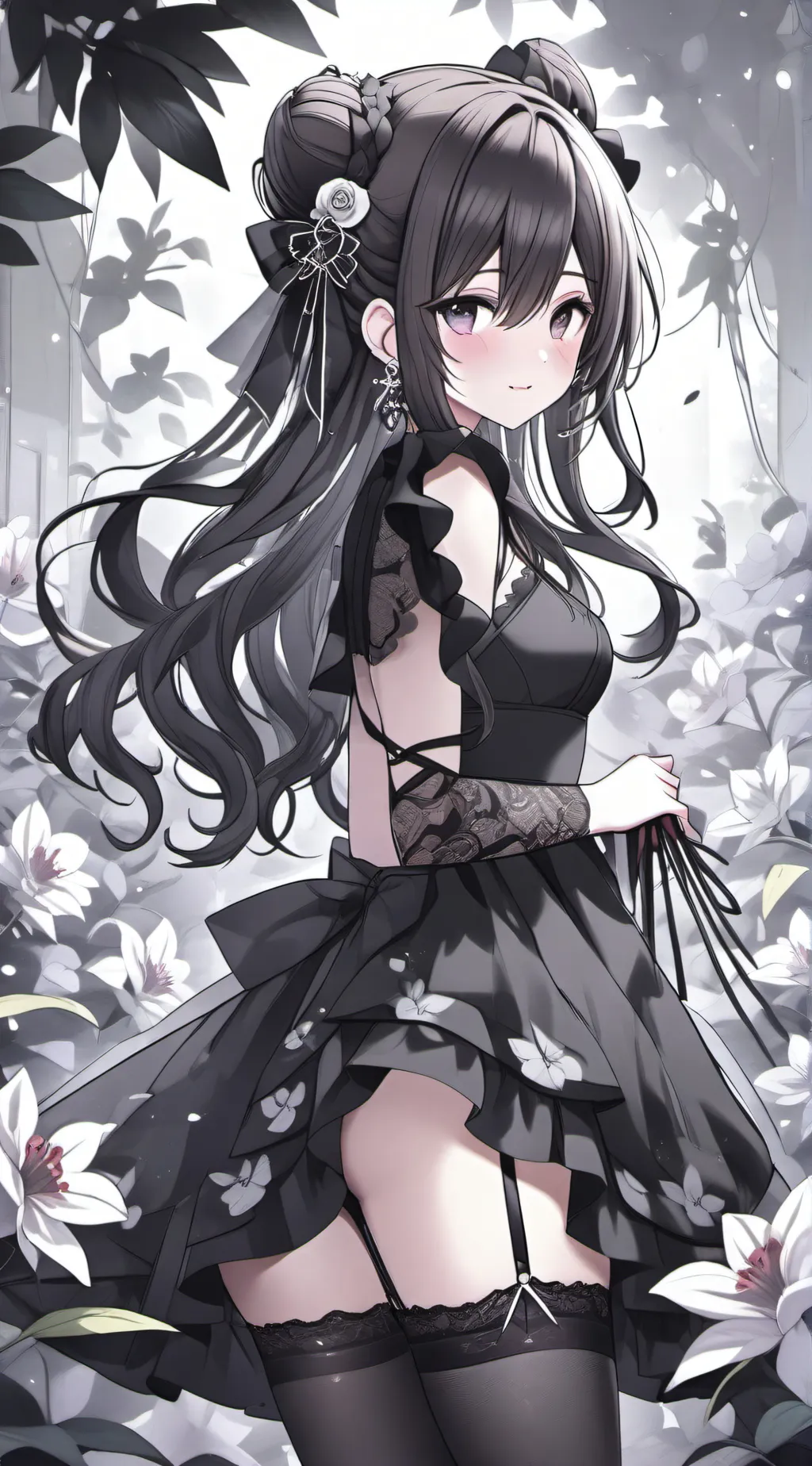 ai character: flowr background