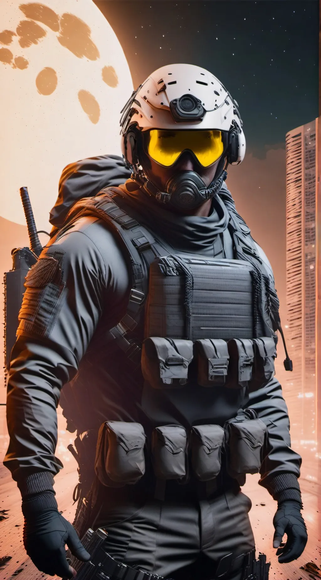 ai character: Carver background