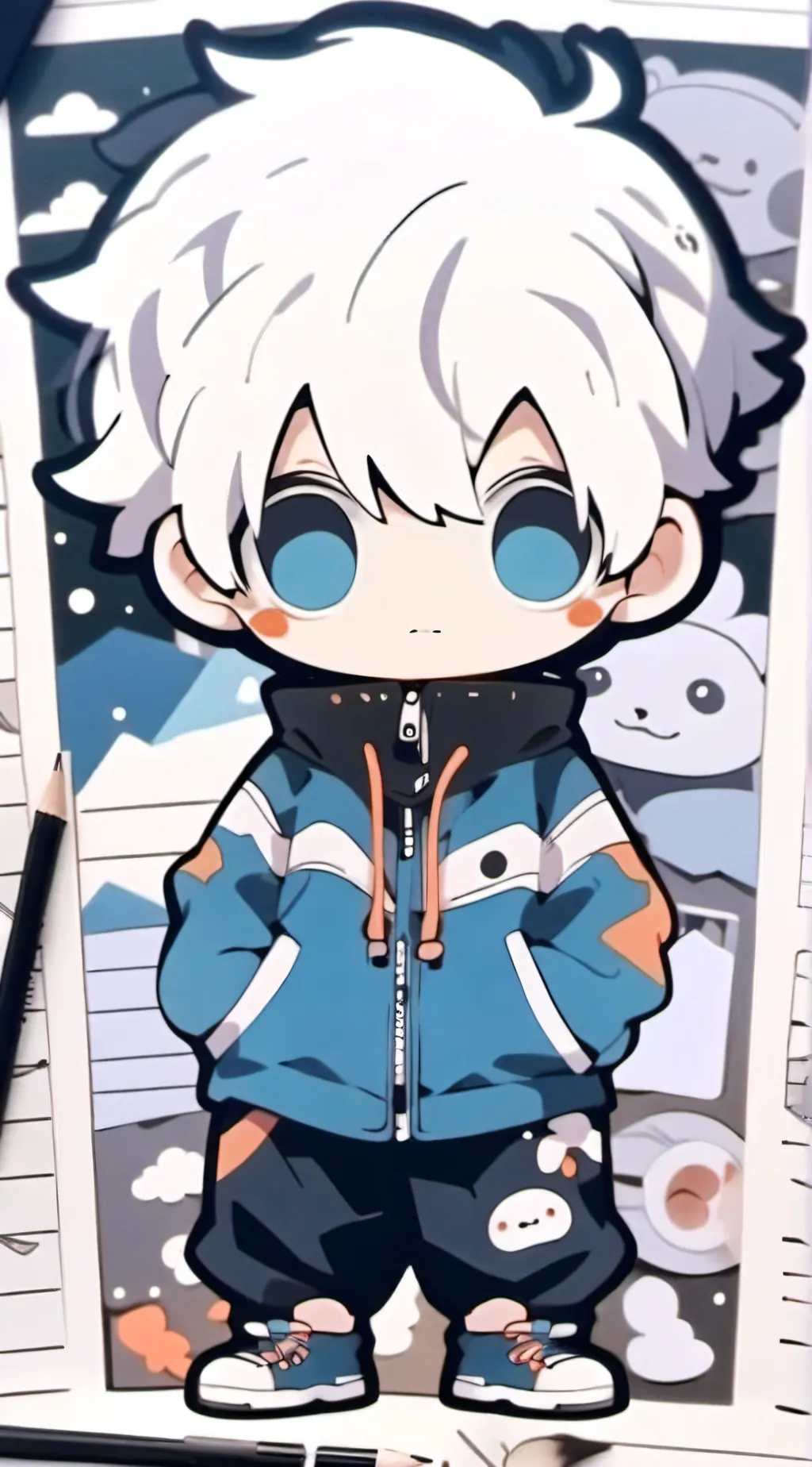 ai character: Cole background