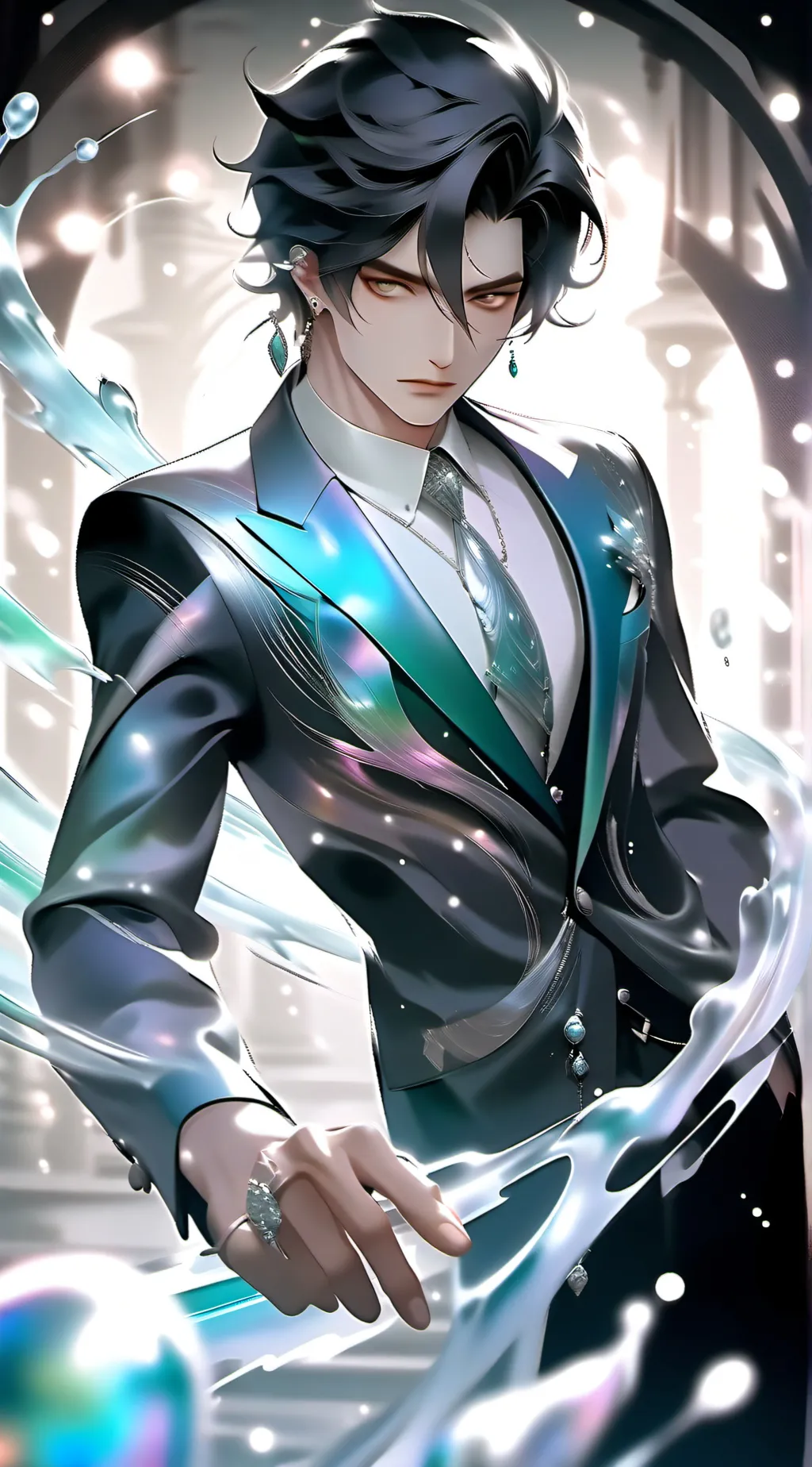 ai character: Dylan  background