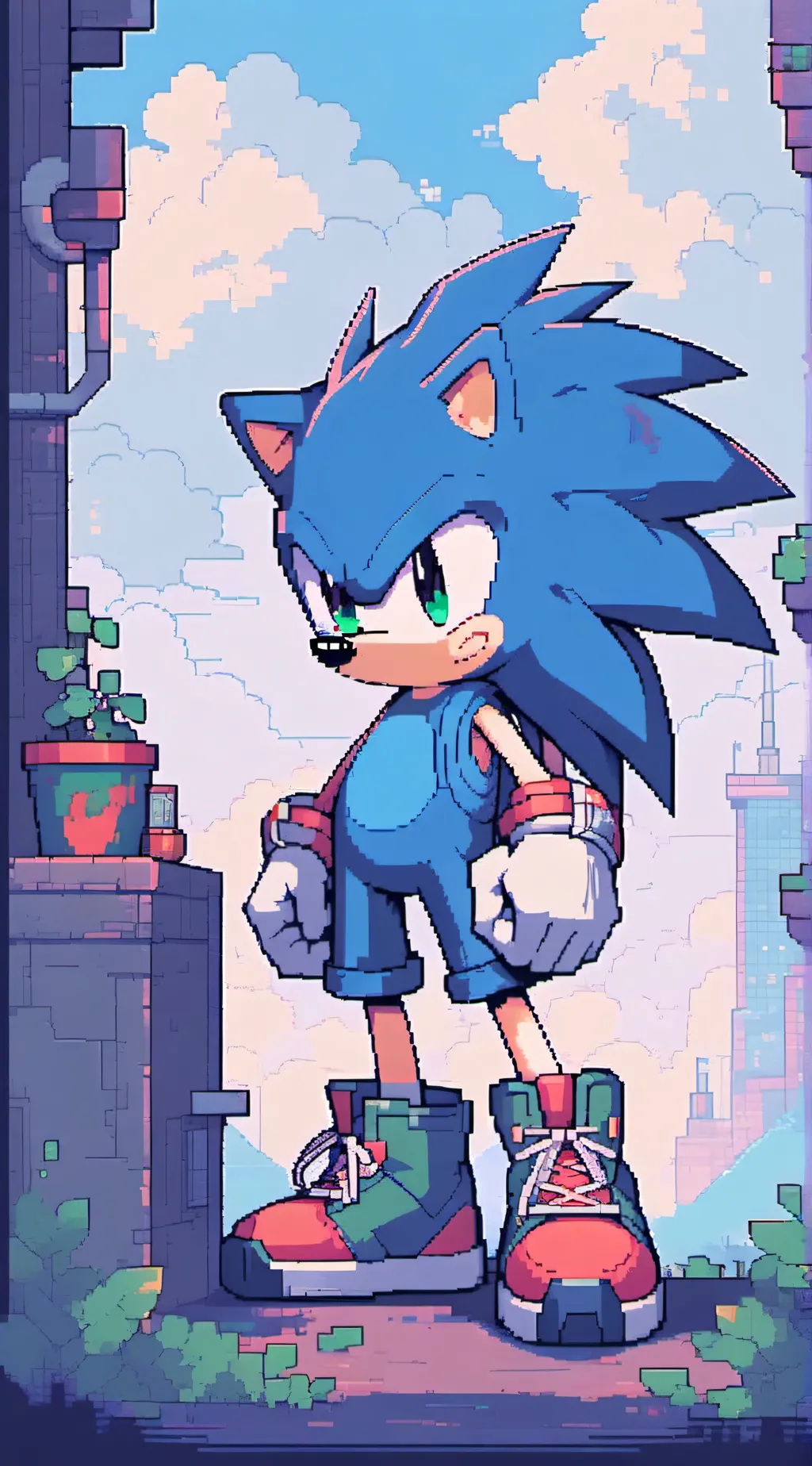 ai character: Sonamy background