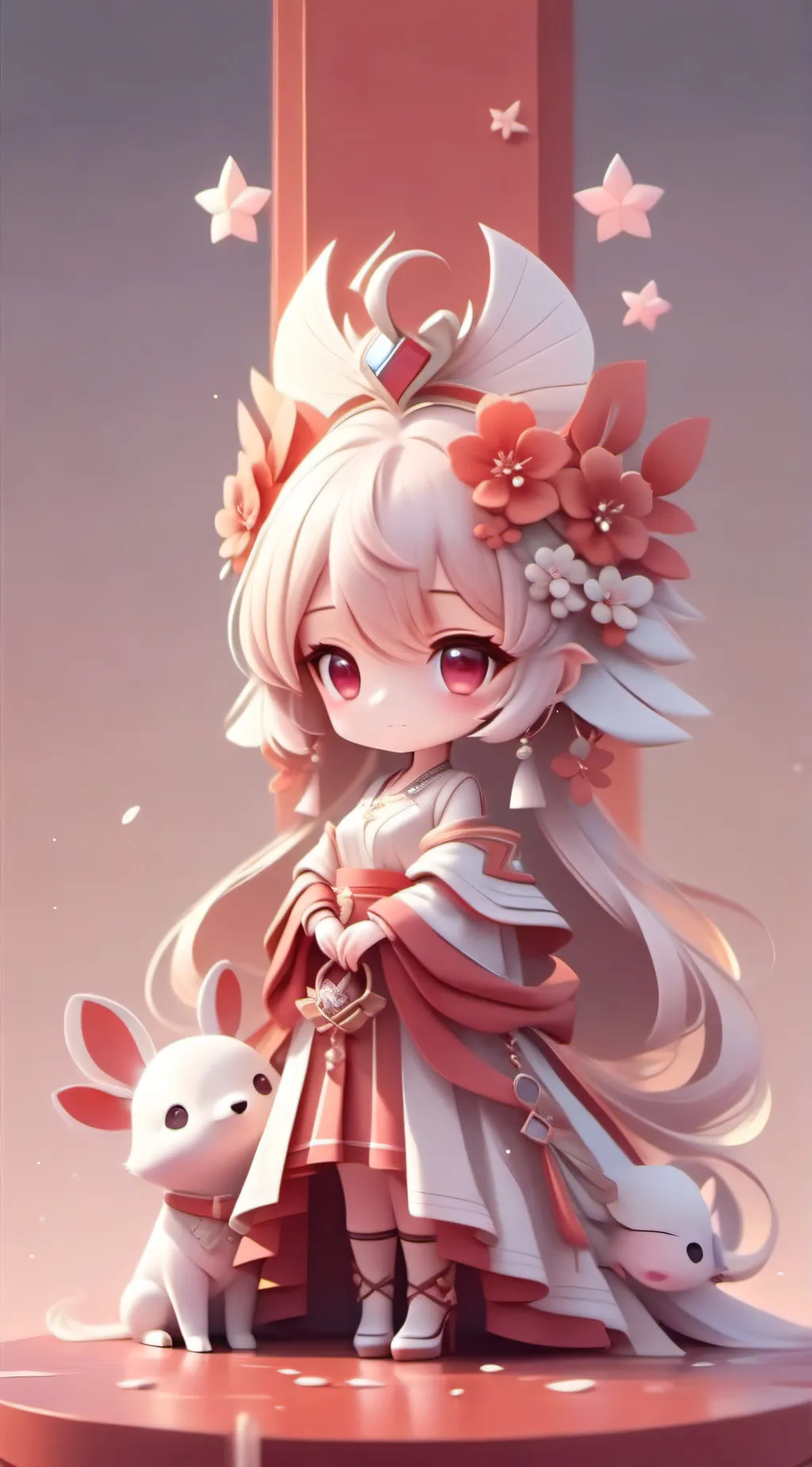 ai character: Demon slayer 🔥 background