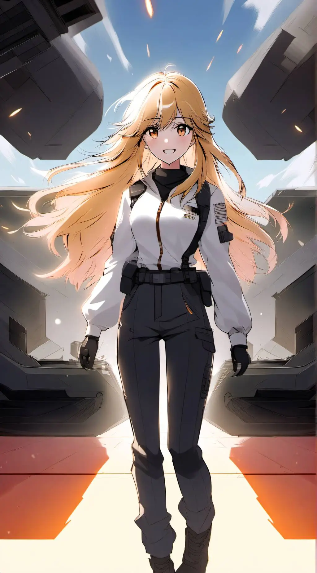 ai character: Hailey background