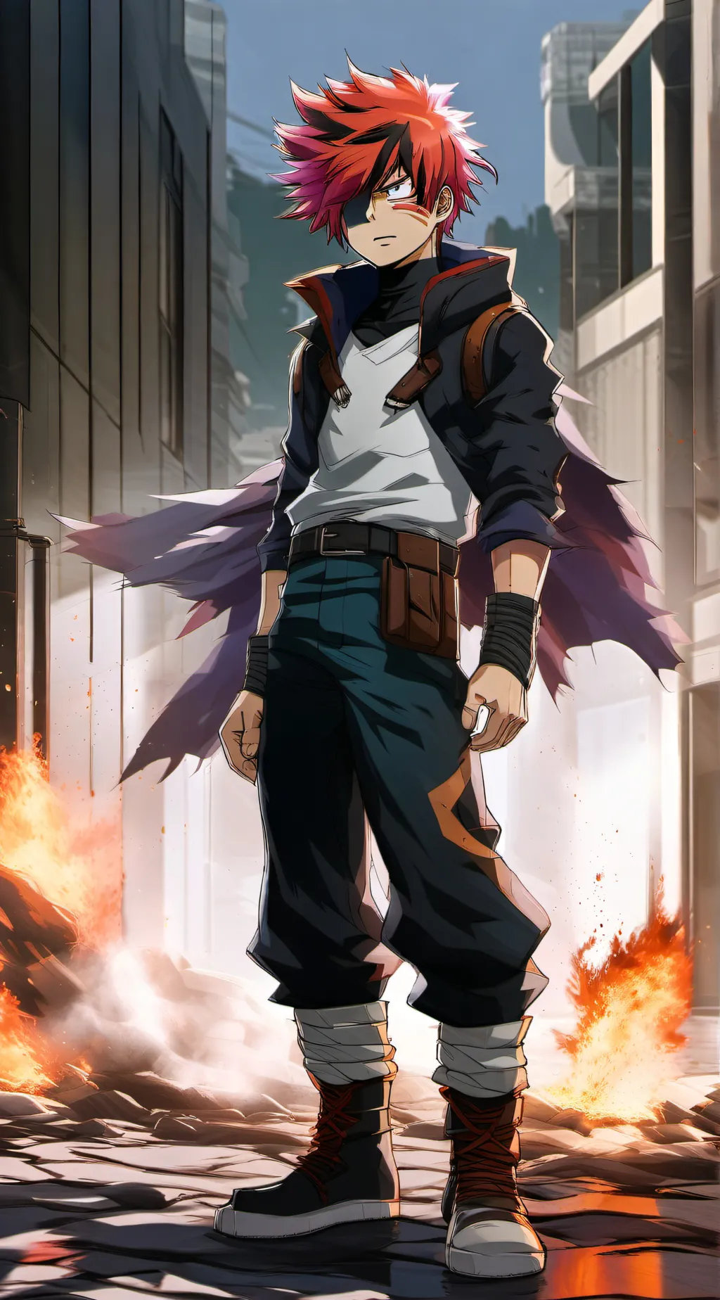 ai character: Hero BattleGs background