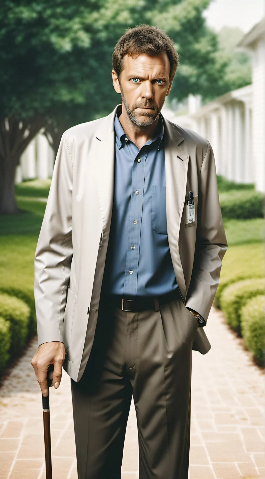 ai character: Gregory House background