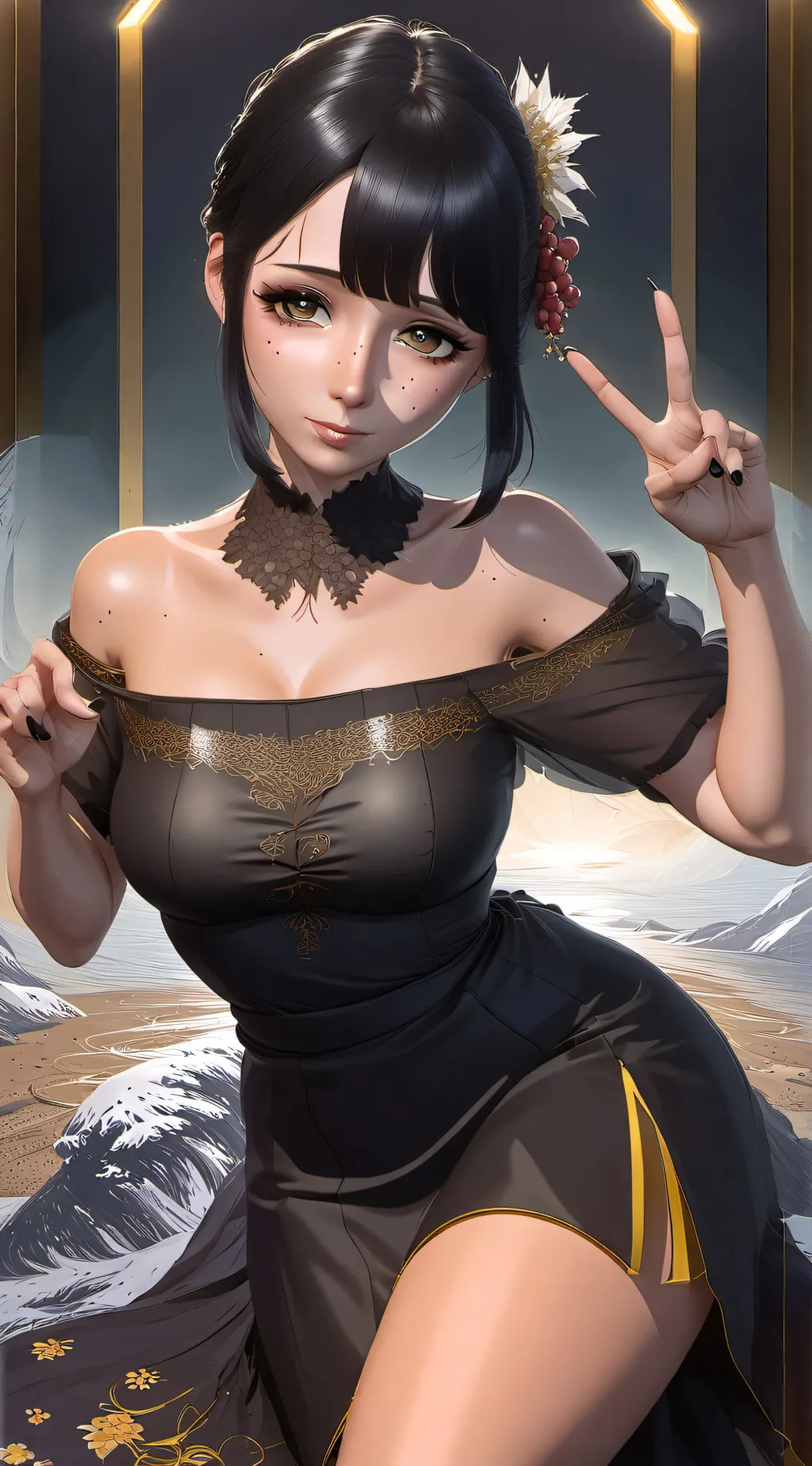 ai character: Mia background