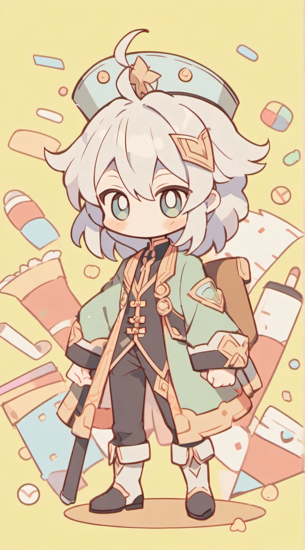 ai character: Oliver background