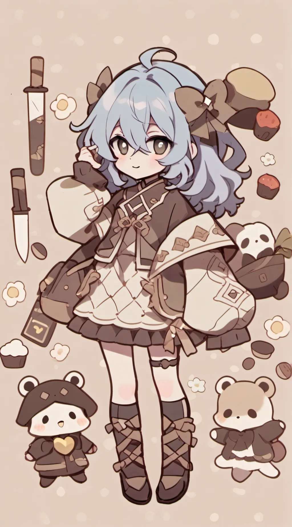 ai character: Stacy background