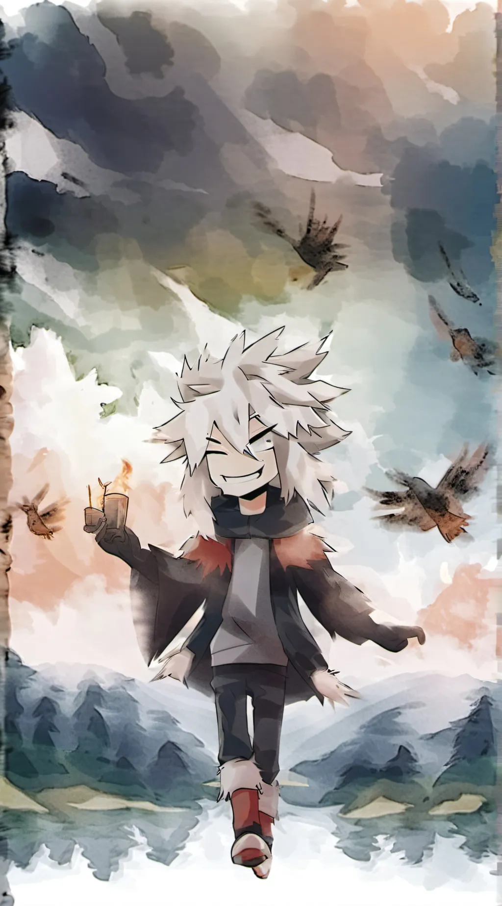 ai character: Oliver background