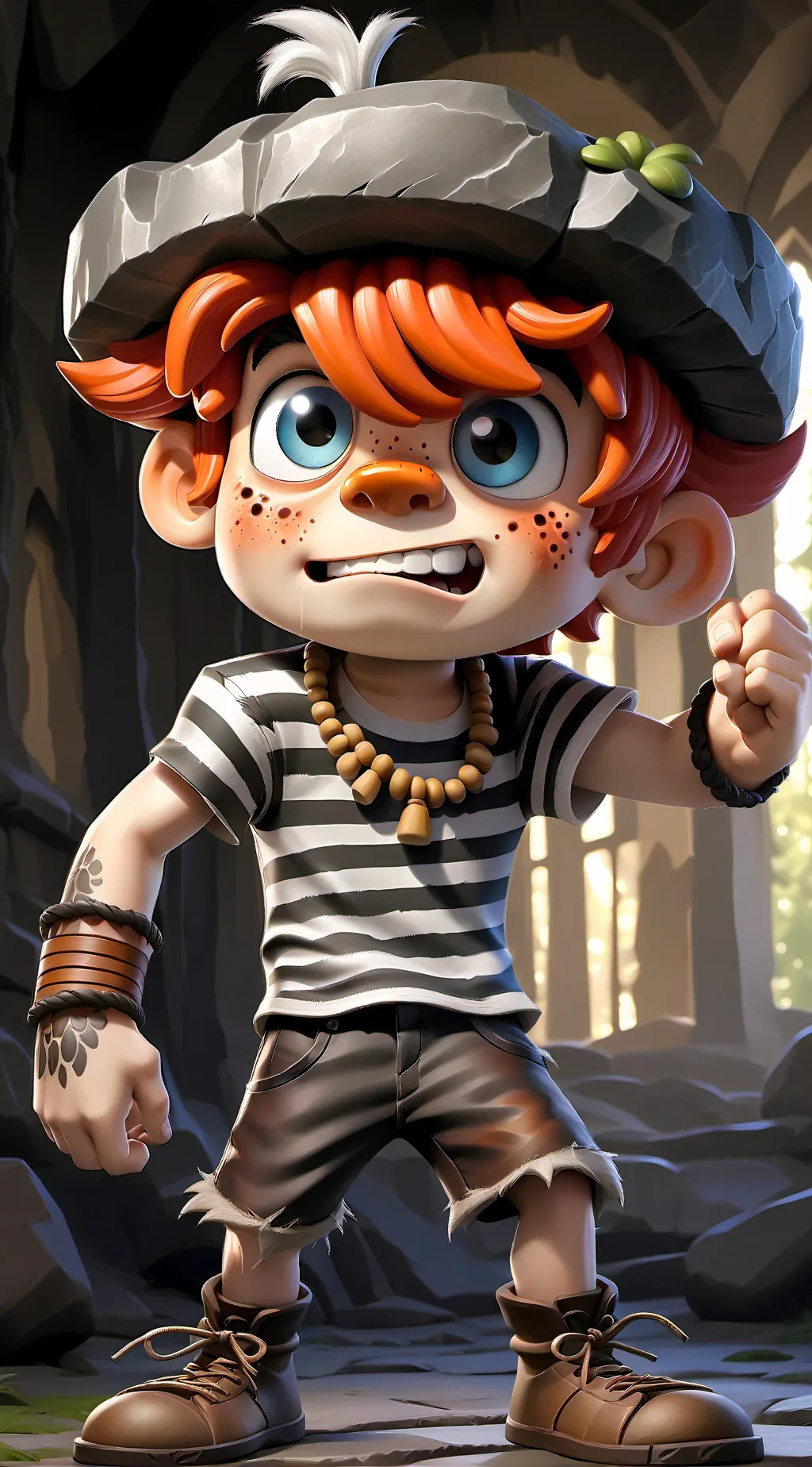 ai character: Schleprock  background