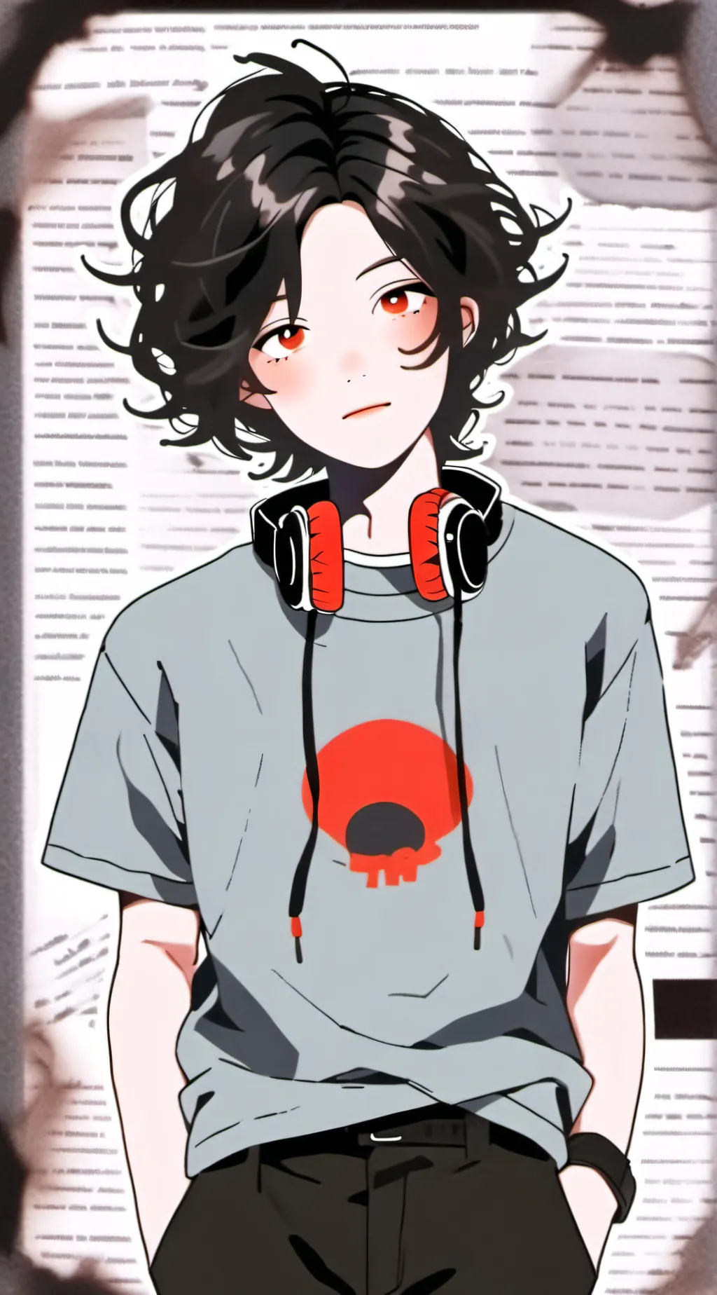 ai character: leo background