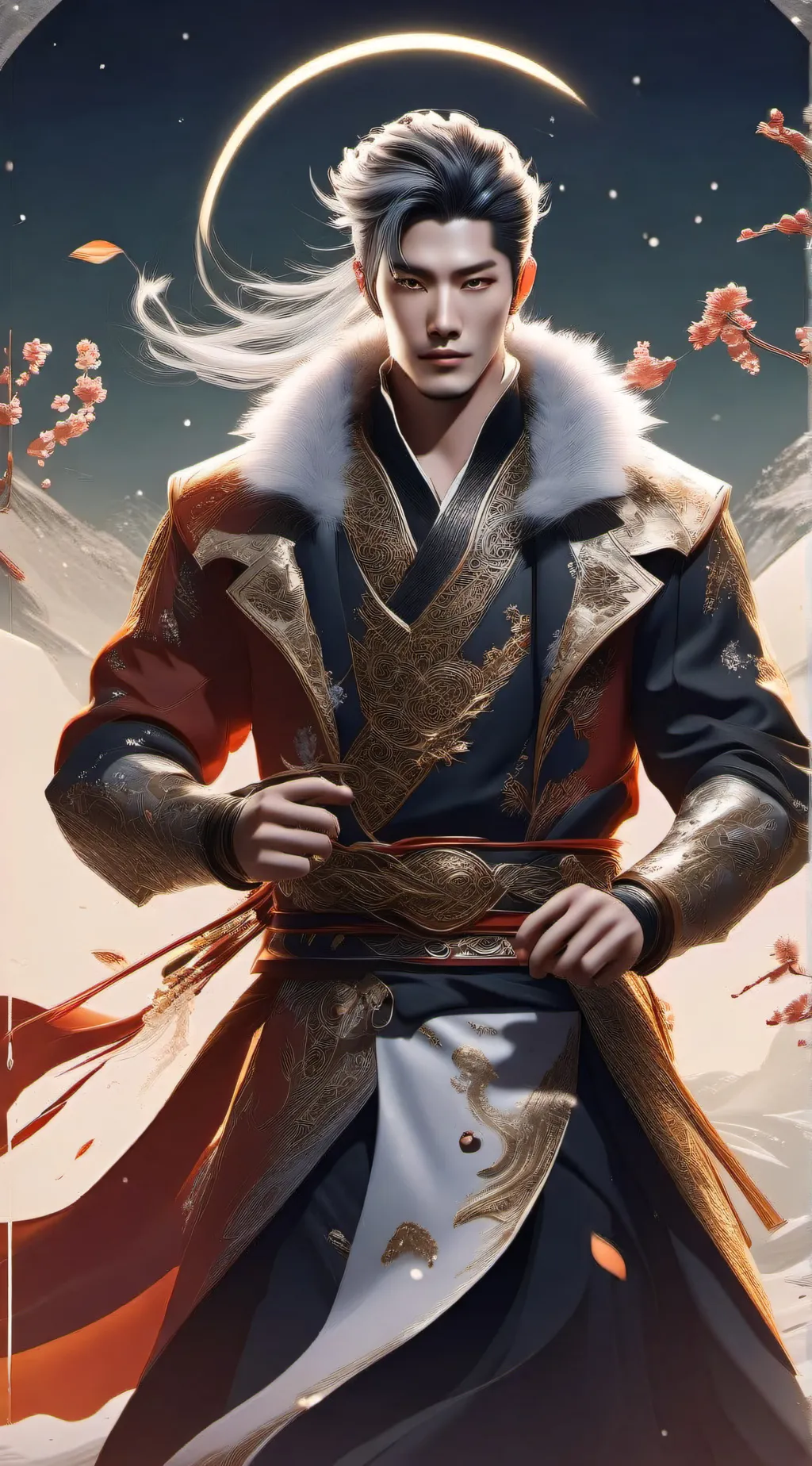 ai character: Windy background
