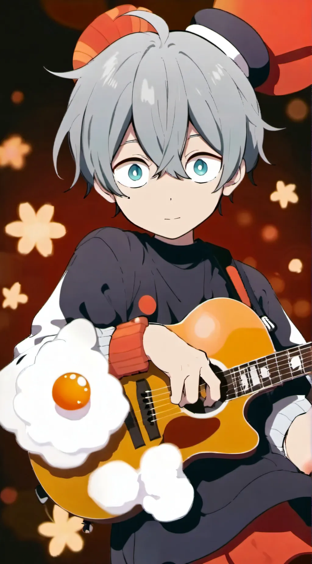 ai character: Akuma-kun background
