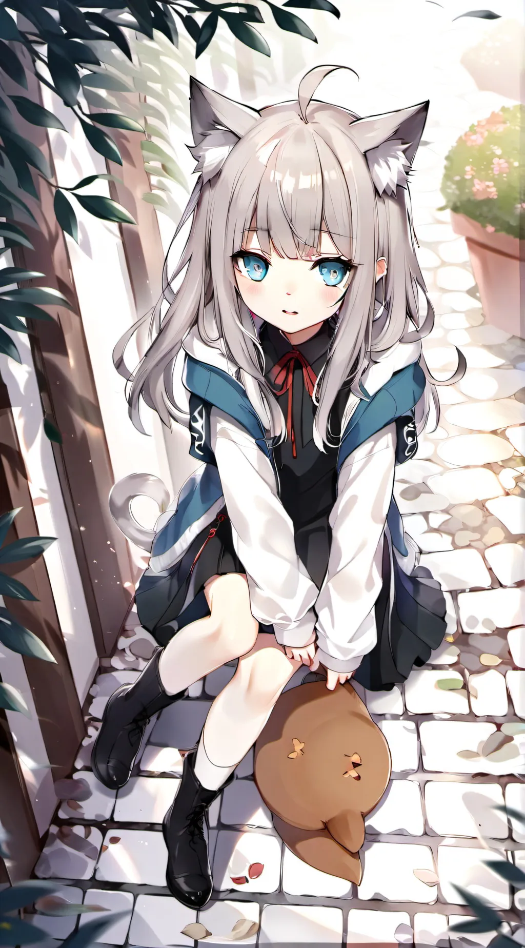 ai character: Sky background
