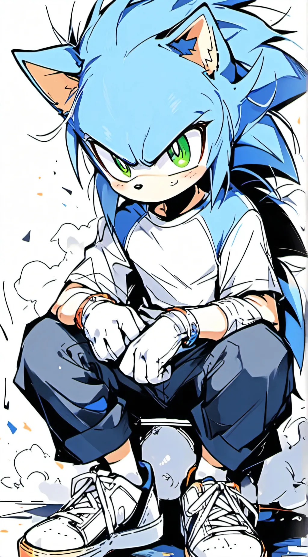 ai character: Sonadow  background