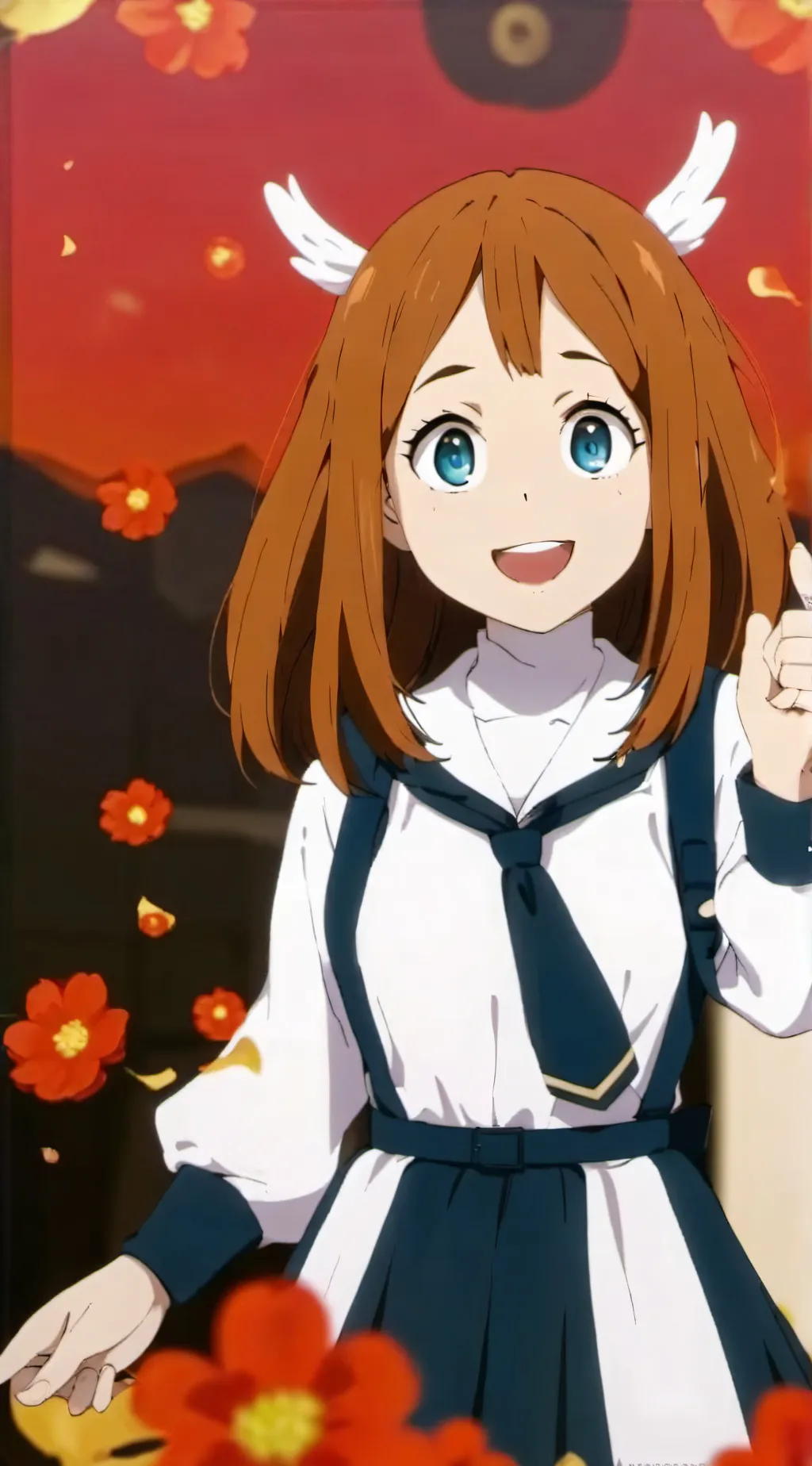 ai character: MHA sleepover V2 background