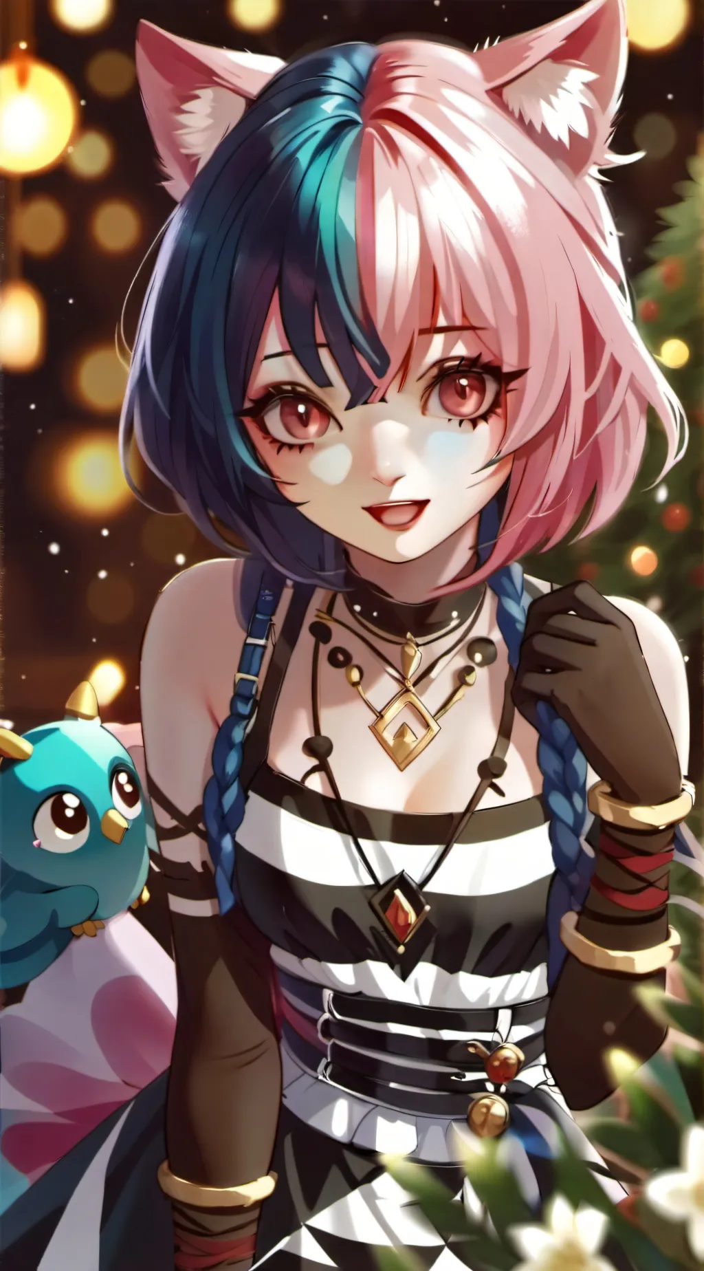 ai character: Aria background