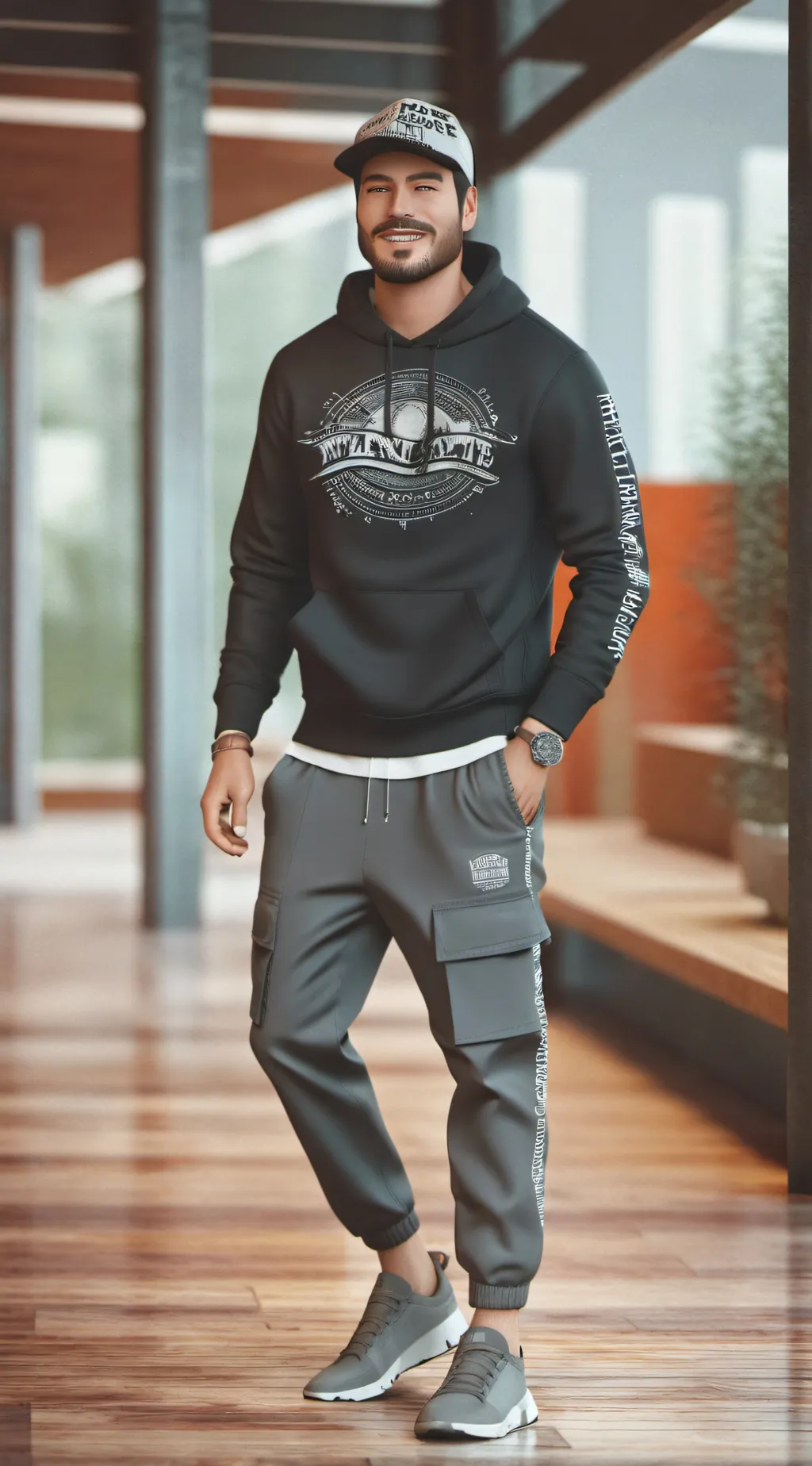 ai character: Mrbeast  background