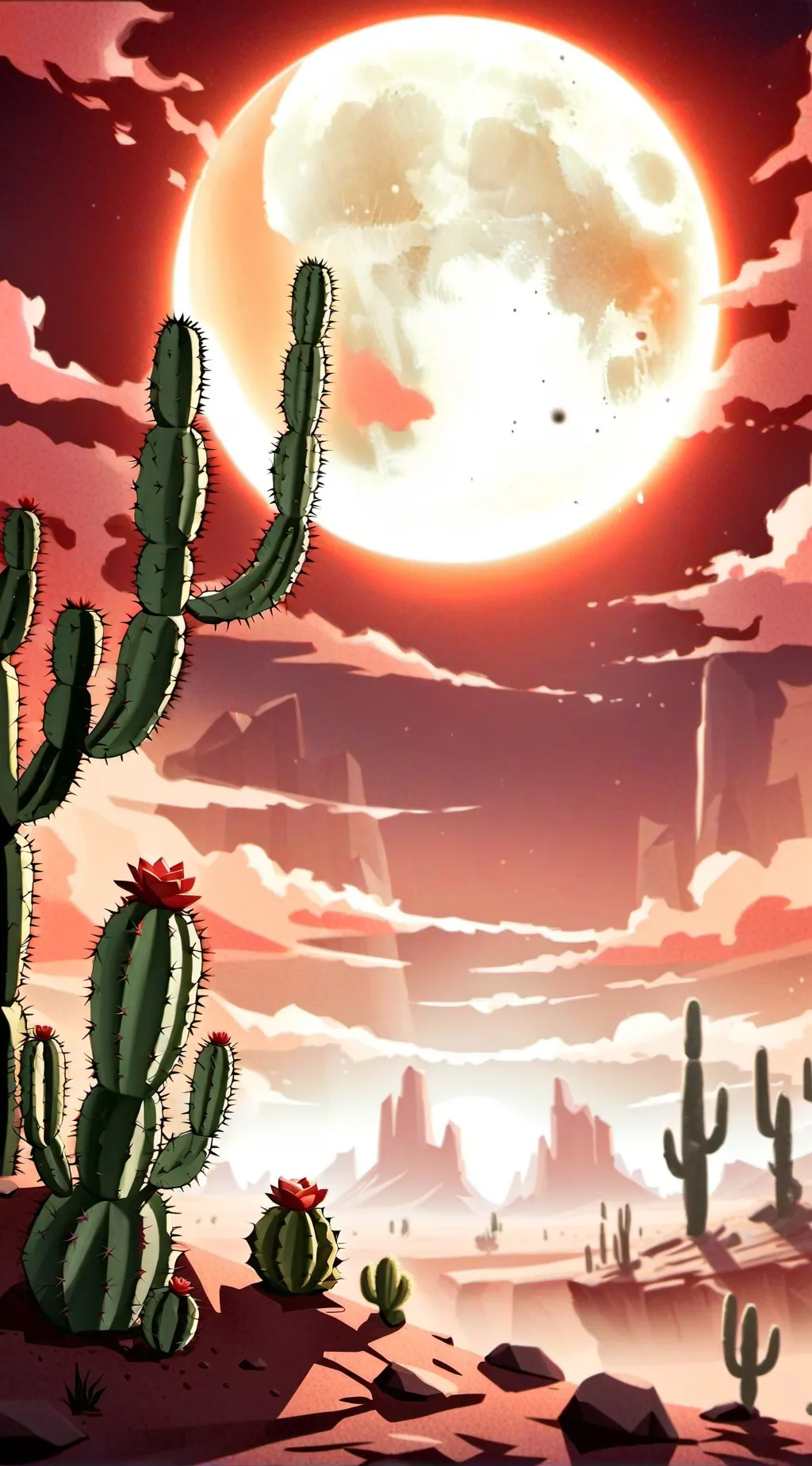 ai character: 🌵Cowboy Eclipse🤠 background