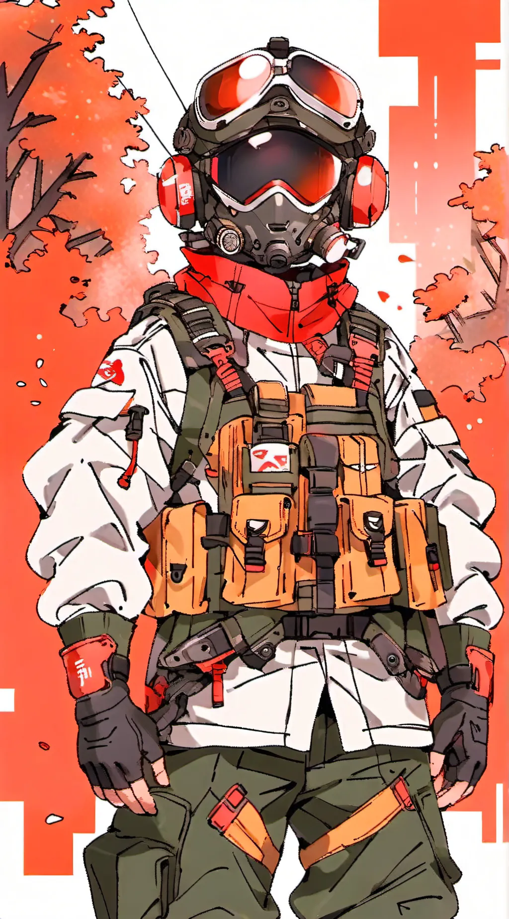 ai character: Max background