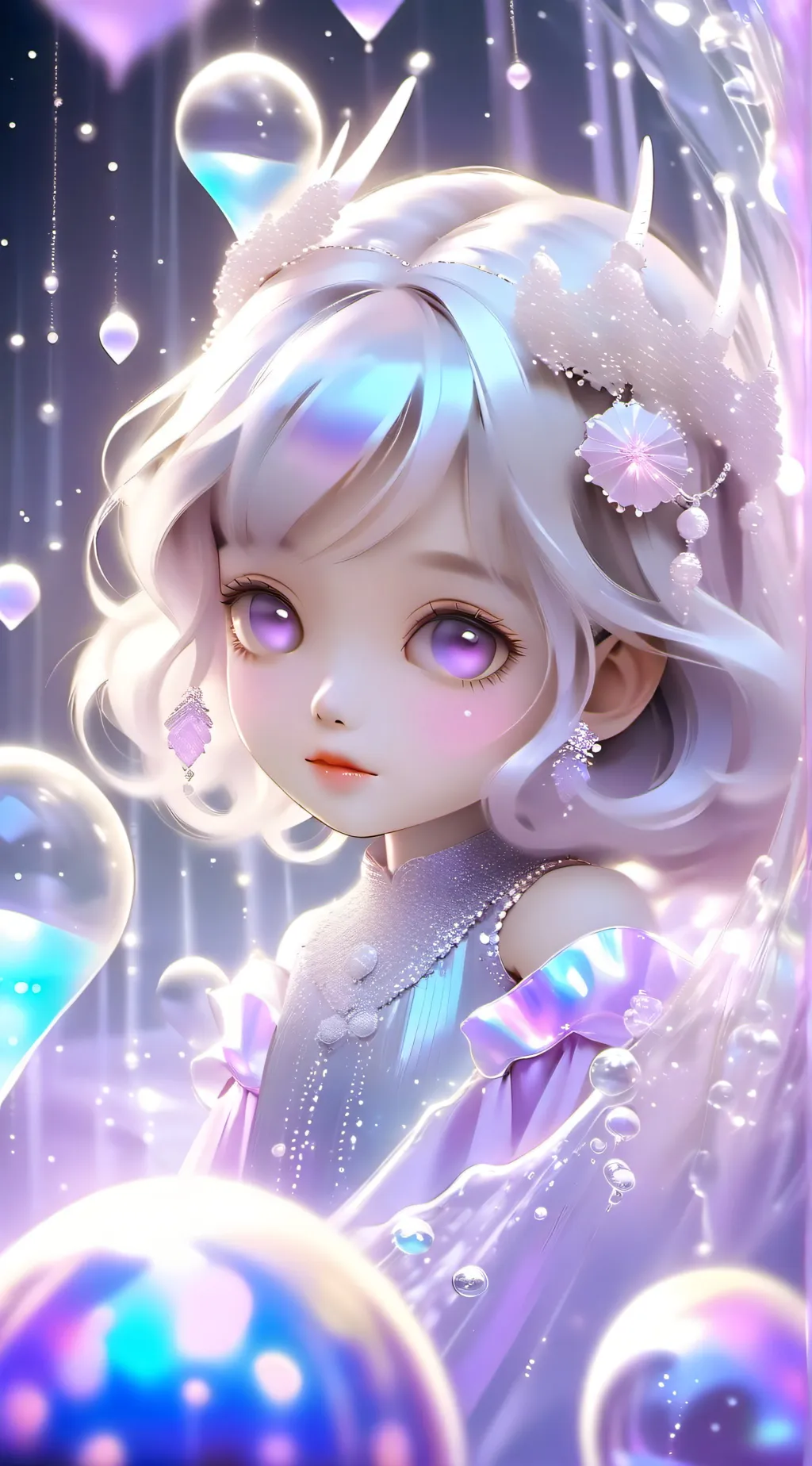 ai character: Luna background