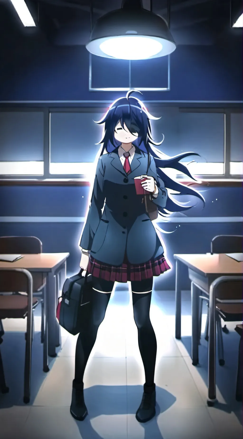 ai character: mrs circle background