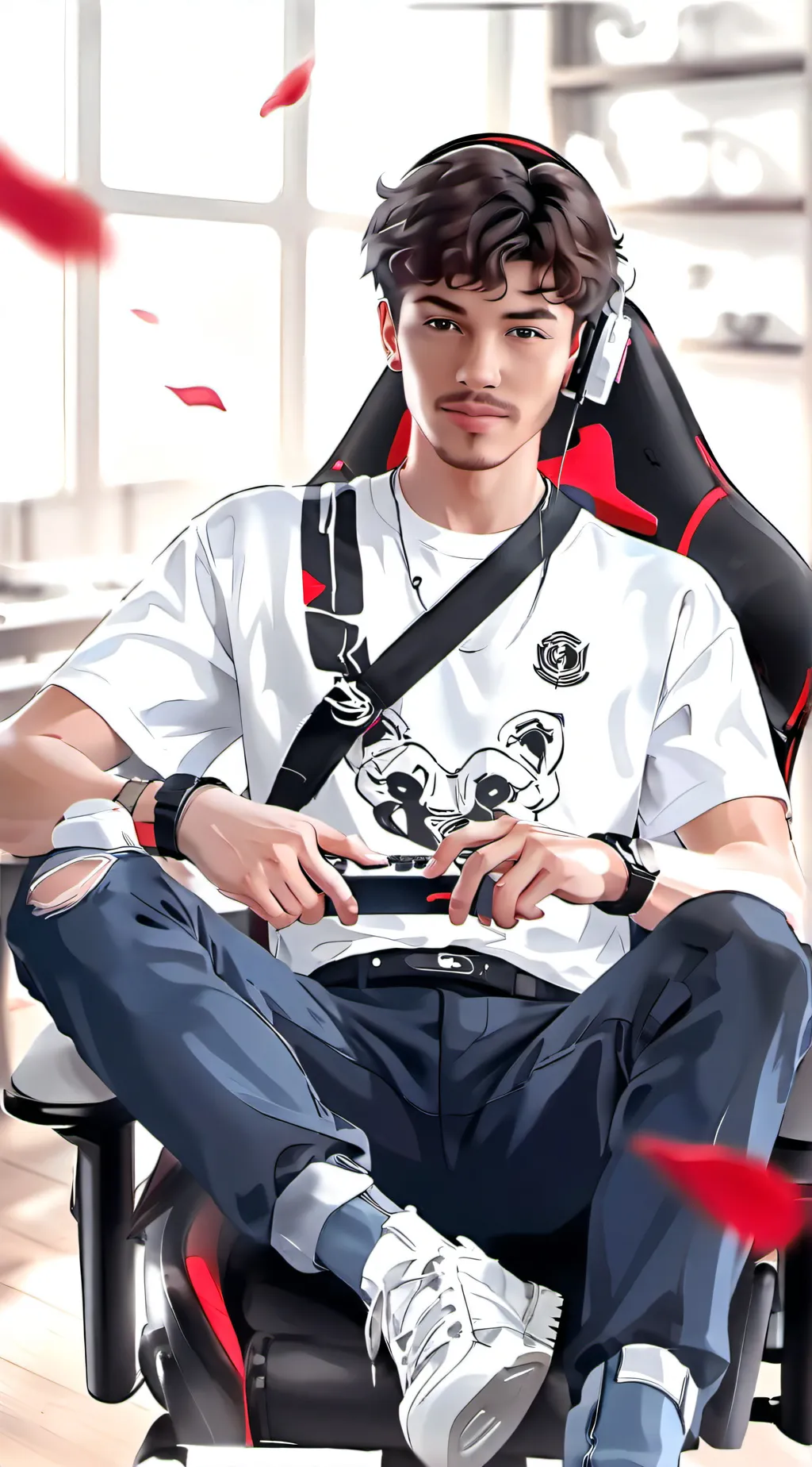 ai character: X background