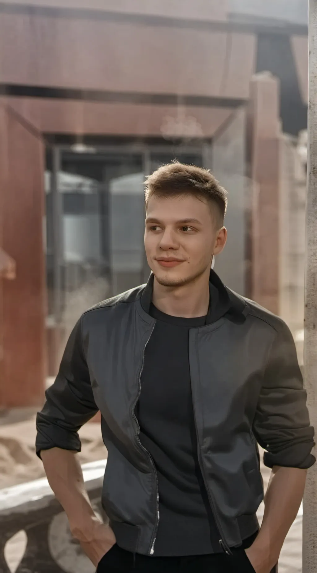 ai character: Justin background