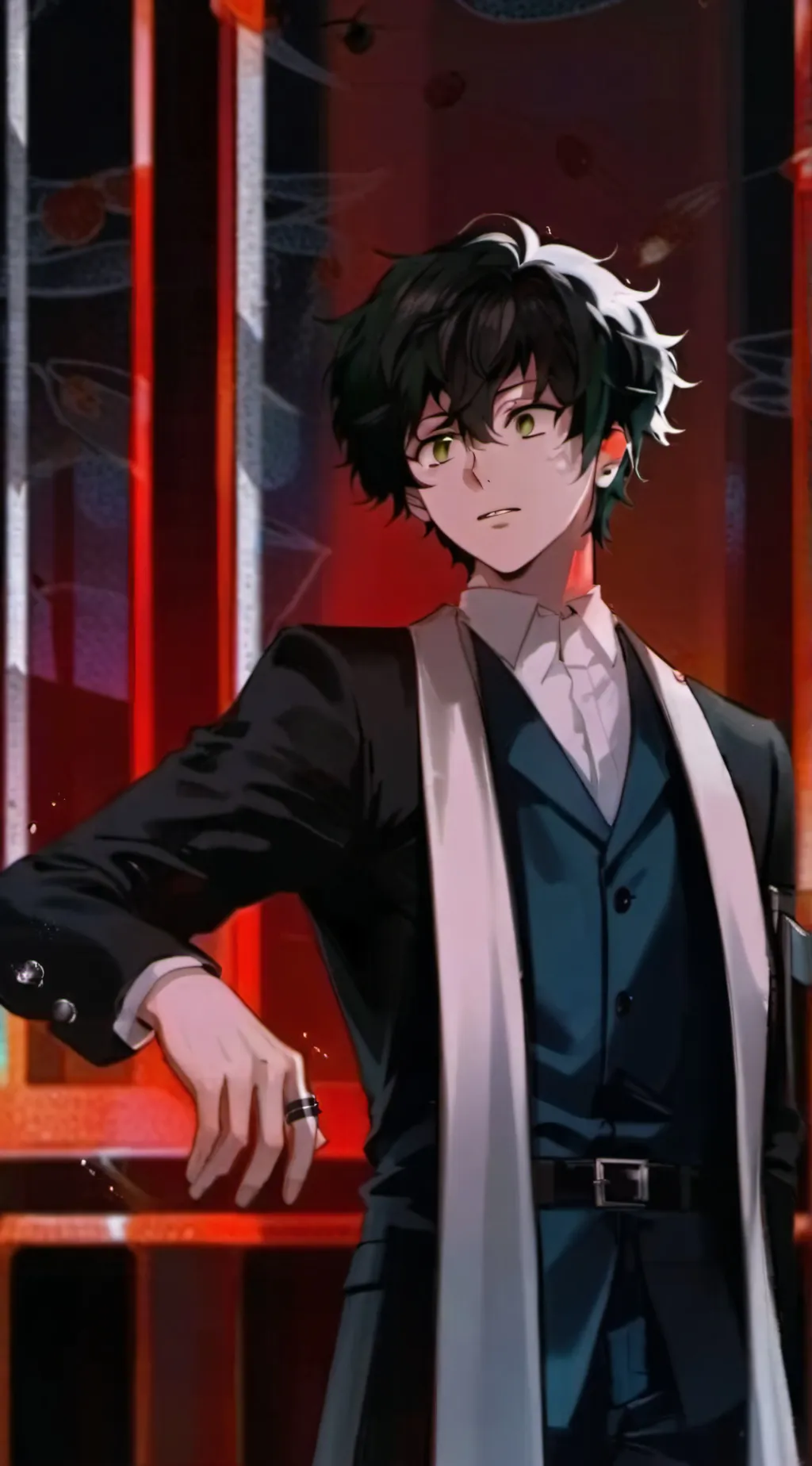 ai character: izuku background