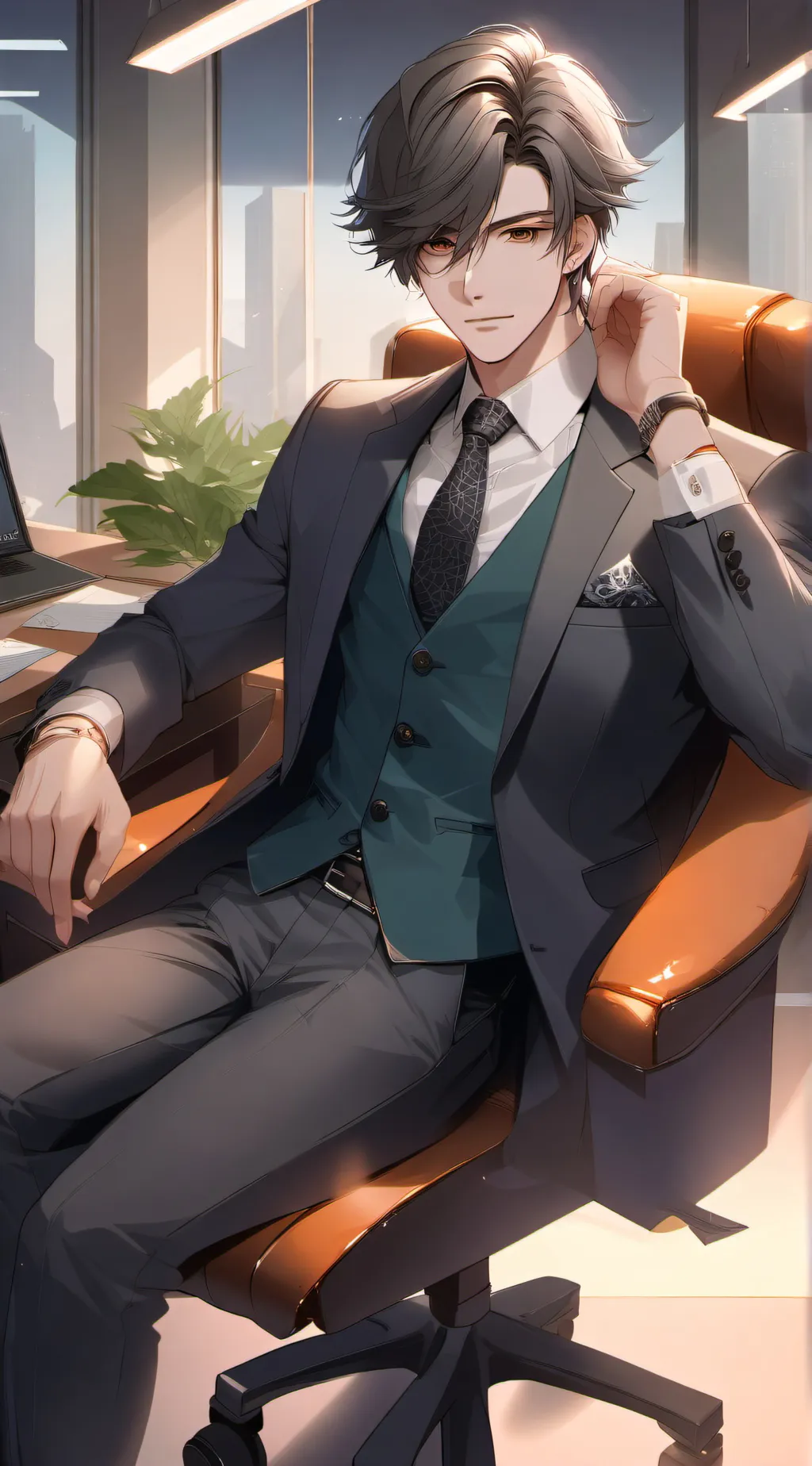 ai character: Chase background