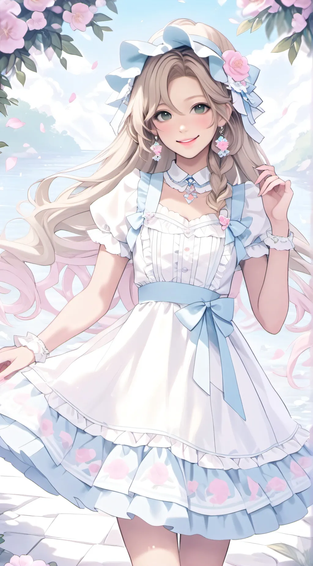 ai character: Blair background