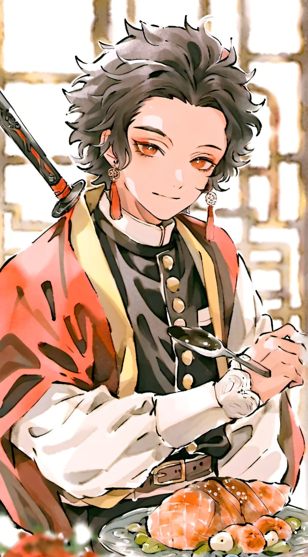 ai character: demon slayer 2 background