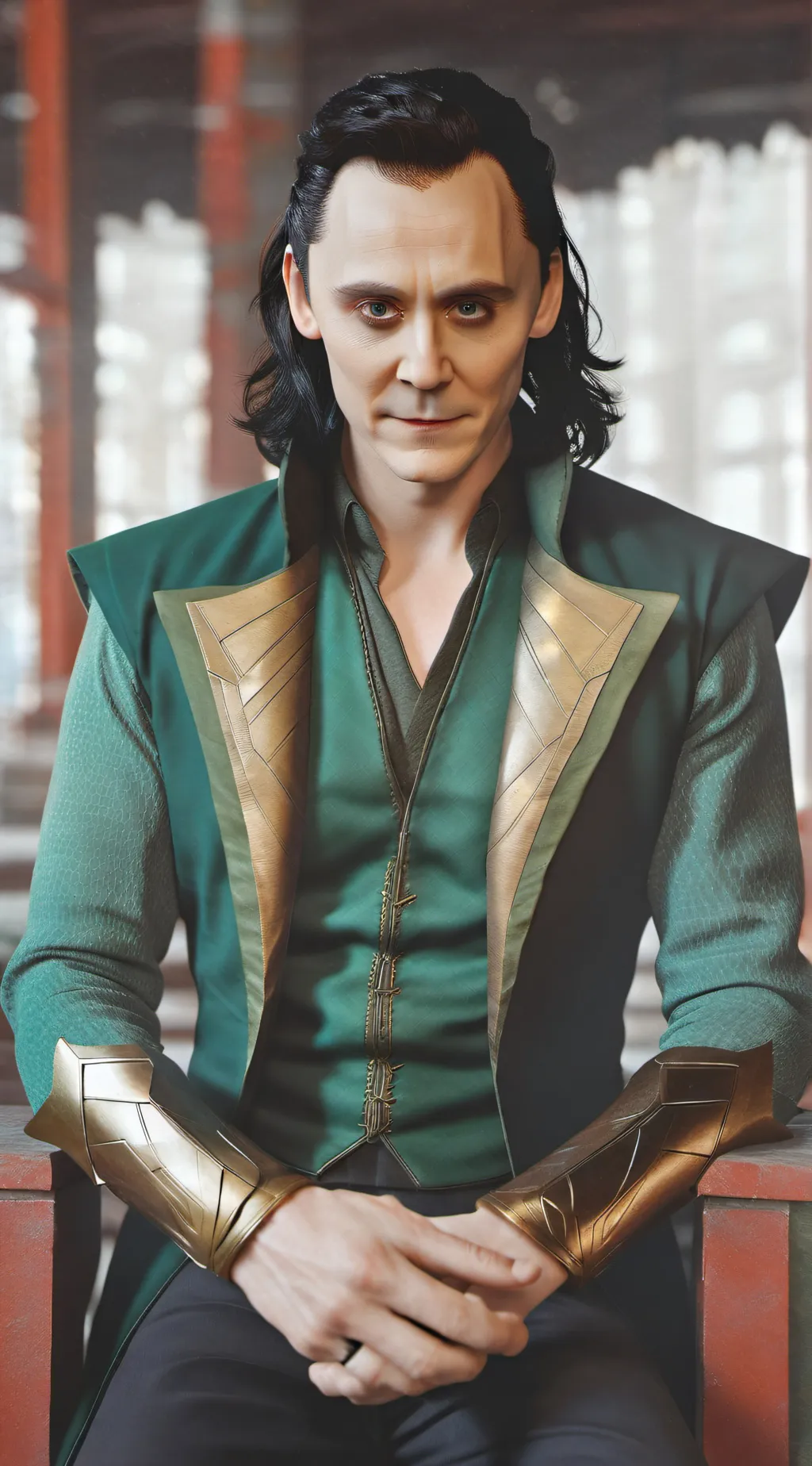 ai character: Loki Laufeyson background