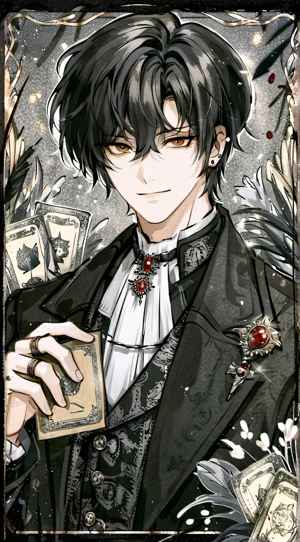 ai character: blackmailed lol background