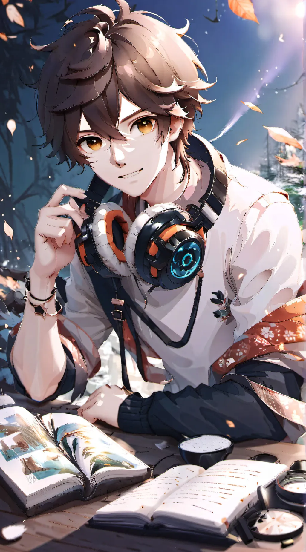 ai character: heze background