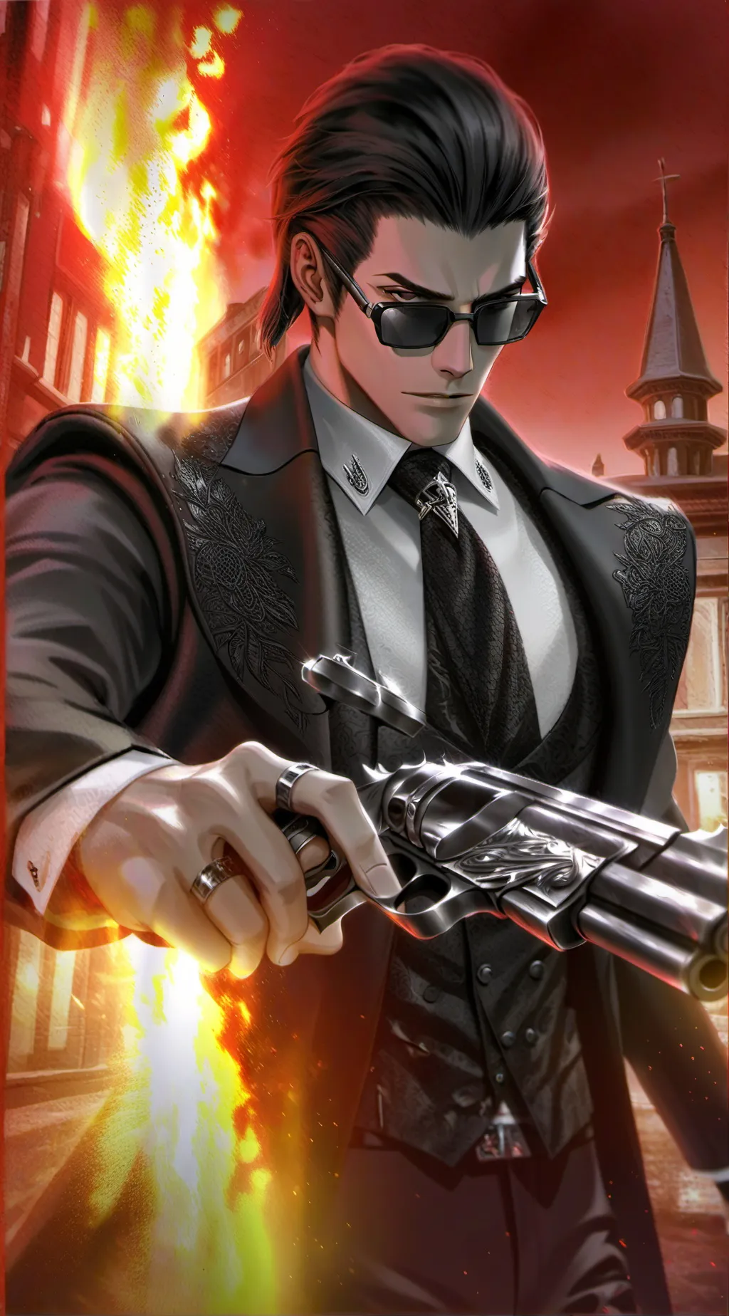 ai character: |--Kieran--| background