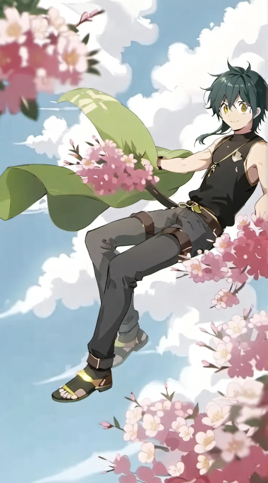 ai character: IDK background