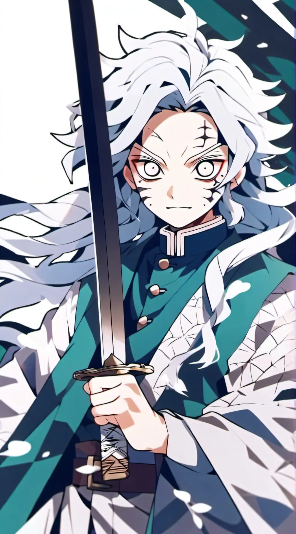 ai character: demon slayer background