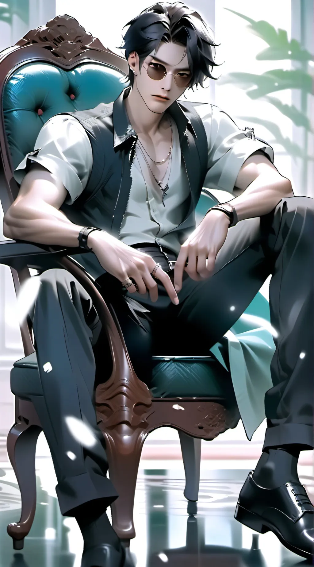 ai character: arthur smith background