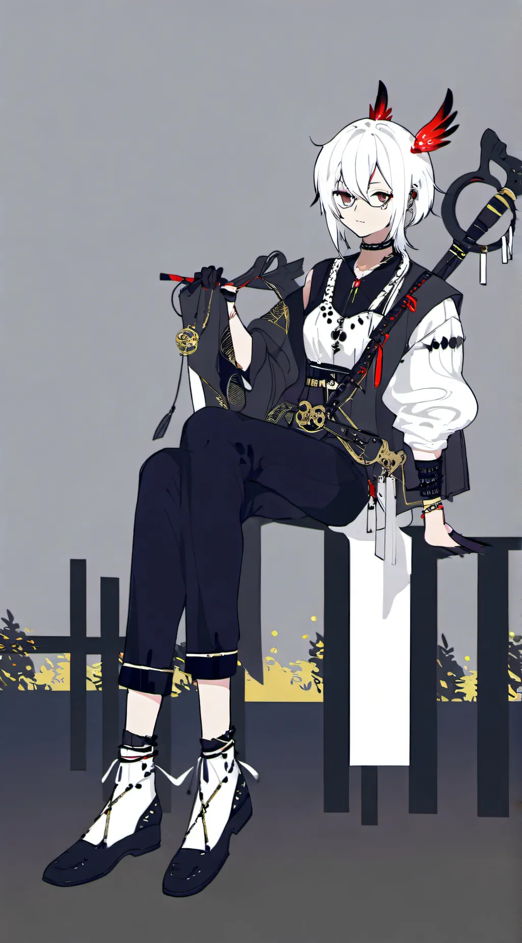 ai character: °gaby° background