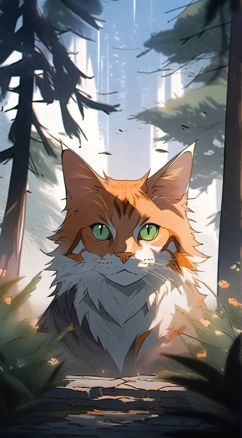 ai character: Firepaw background