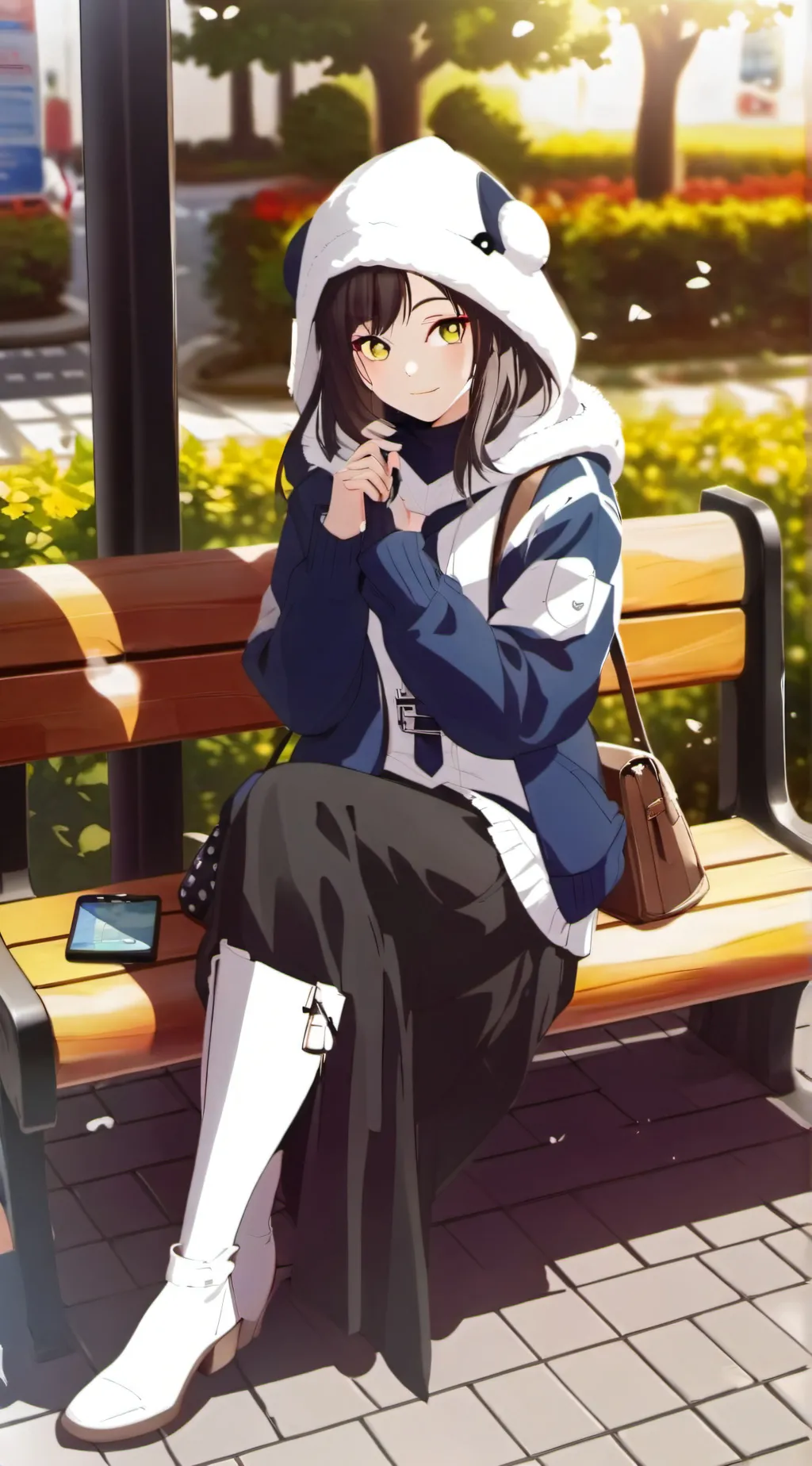 ai character: Lily background