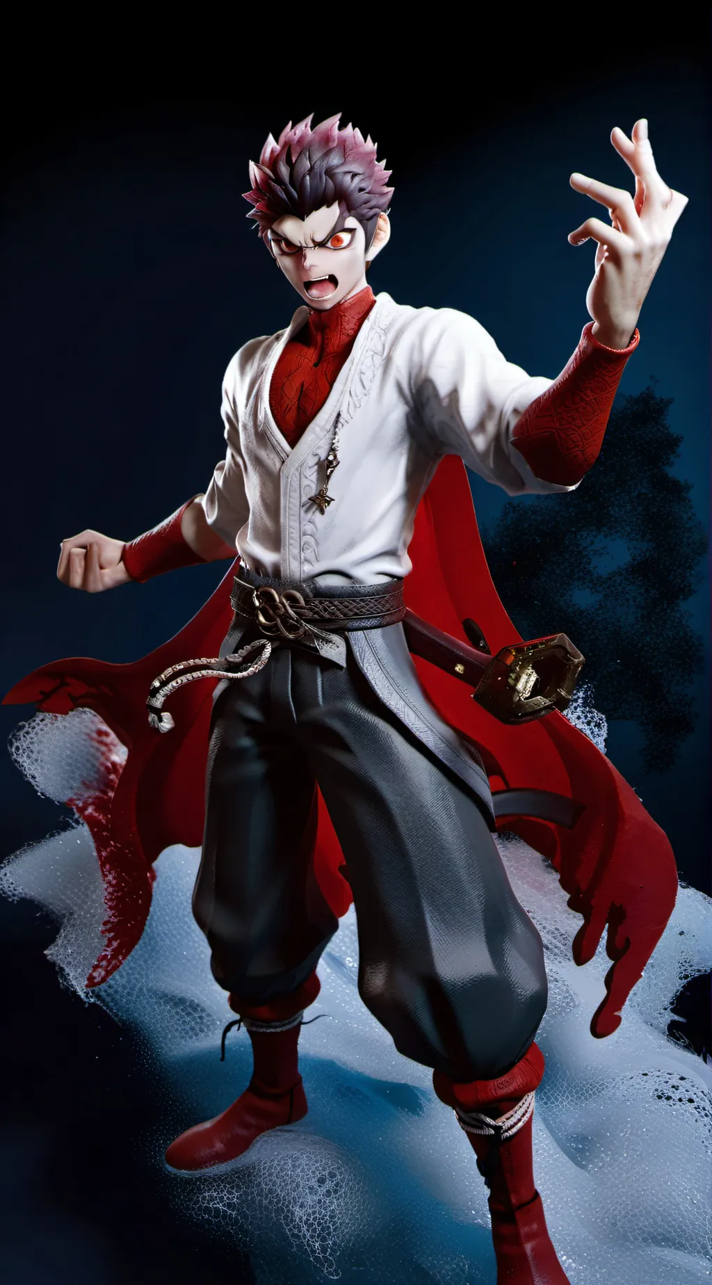 ai character: Kiyotaka ishimaru  background