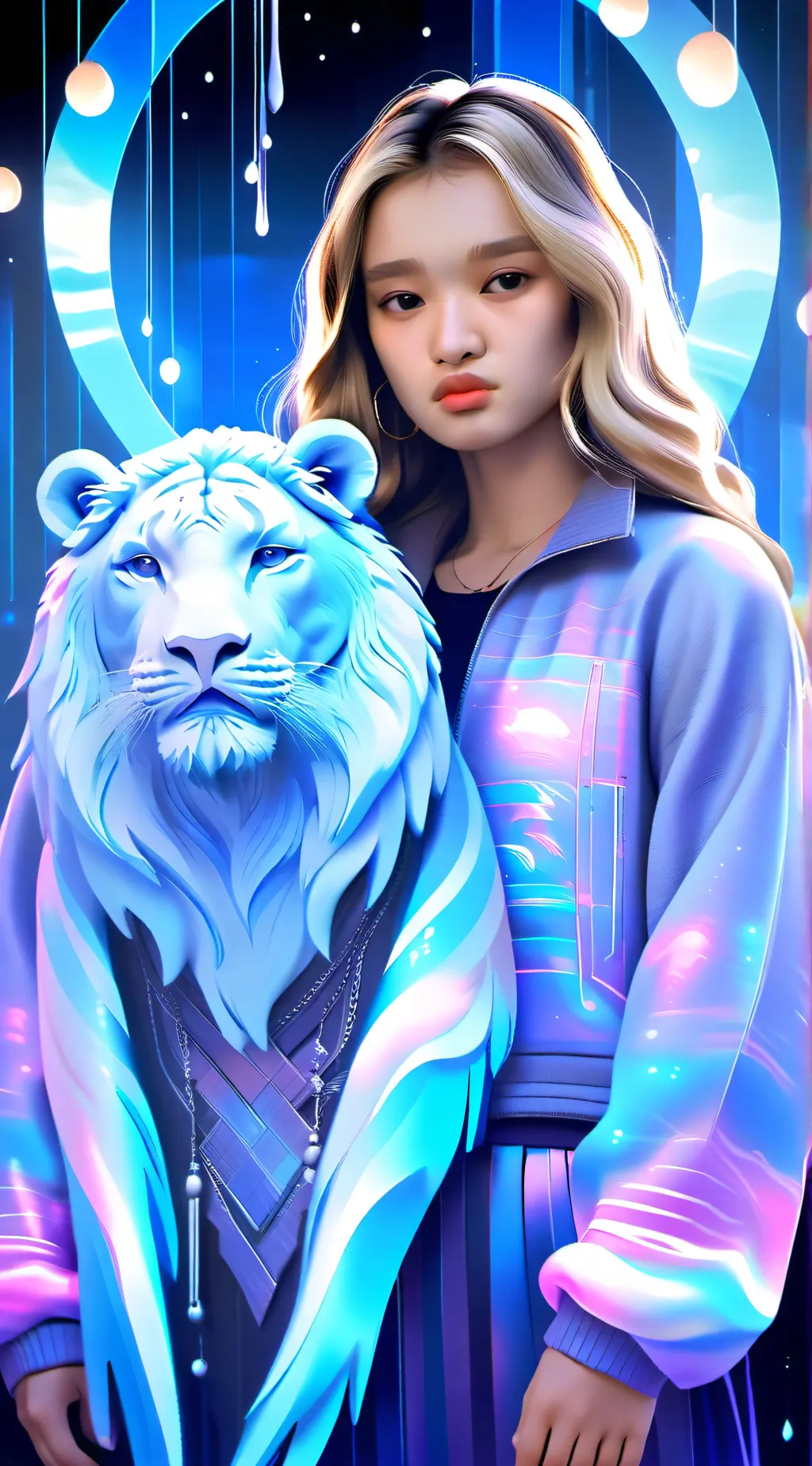 ai character: Maggie  background